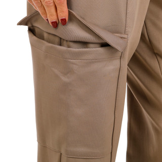 Thumbnail 3: NY COLLECTION NY Collection Petite Belted Cargo Scuba Pants 