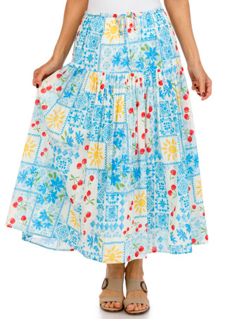 Thumbnail 1: BILA 77 Bila 77 Womens Glassel Maxi Skirt 