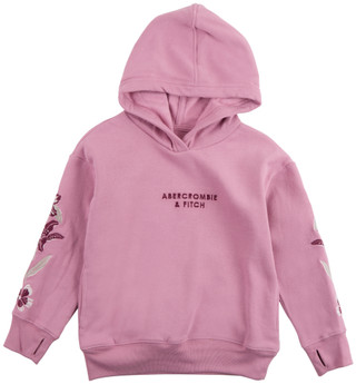 Thumbnail 1: Abercrombie & Fitch Abercrombie Kids Big Girls Long Sleeve Embroidered Hoodie 