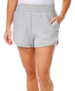 Thumbnail 4: 90 Degree 90 Degree Womens Active 2 Pk Scuba Cardio Tulip Hem Shorts 