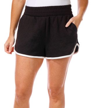 Thumbnail 6: 90 Degree 90 Degree Womens Active 2 Pk Scuba Cardio Tulip Hem Shorts 