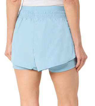 Thumbnail 2: Yogalicious Yogalicious Womens Active Enza 2-in-1 Running Shorts 