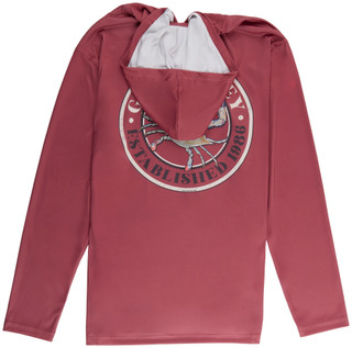 Thumbnail 3: Guy Harvey Guy Harvey Men's Long Sleeve Crabfest Performance Shirt 