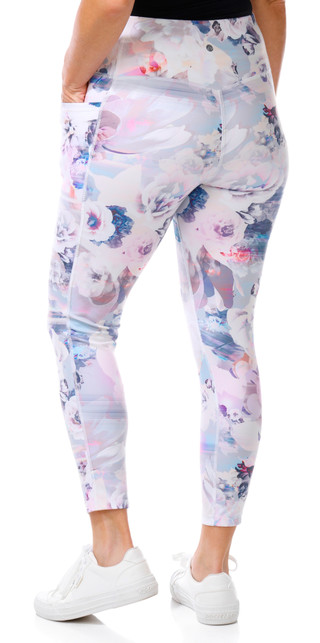 Thumbnail 2: APANA Apana Womens Active Dream Floral Leggings 