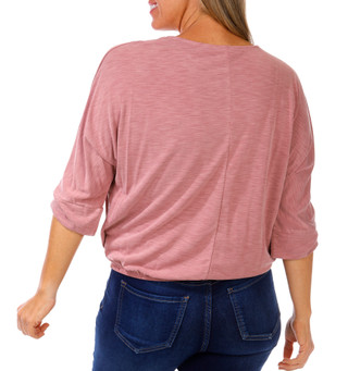 Thumbnail 2: GREEN ENVELOPE Women's Solid Knit Top 
