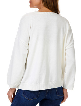 Thumbnail 4: Cece Women's Pearl Flower Top 