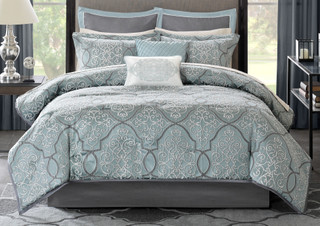 Thumbnail 5: Madison Park Madison Park Lavine 12-pc. Comforter Set 