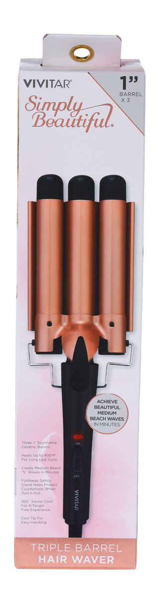 Thumbnail 1: Simply Beautiful 1 in Barrel Triple Hair Waver 
