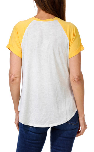 Thumbnail 2: TruSelf Women's Sunflower Graphic Top 