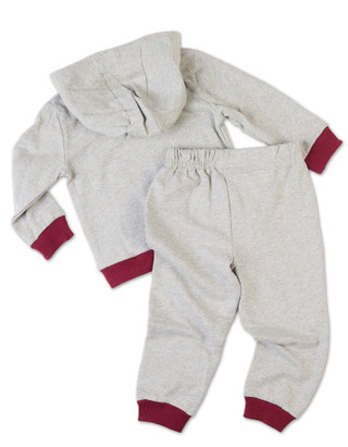 Thumbnail 2: Grey/ Maroon