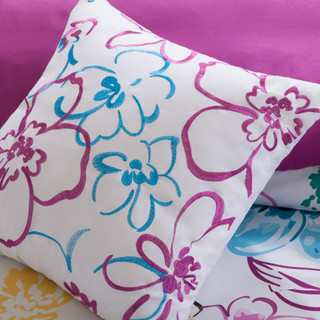 Thumbnail 14: Intelligent Design Intelligent Design Olivia Blue Comforter Set 