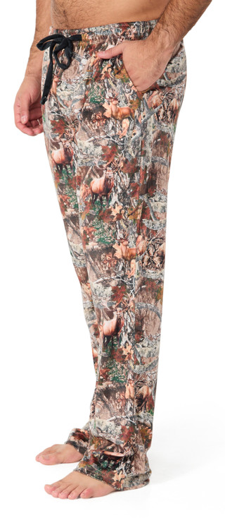 Thumbnail 2: OUTDOOR LIFE Outdoor Life Mens Camo Minky Fleece Pajama Pants 