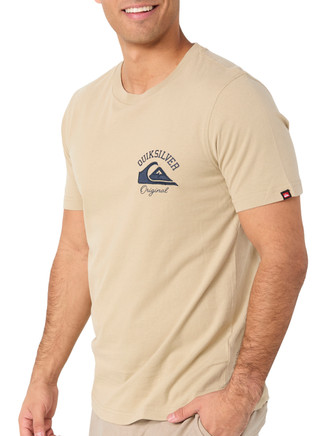 Thumbnail 3: Quiksilver Quiksilver Mens Suede Short Sleeve Graphic Knit Tee 