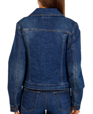 Thumbnail 3: Curve Appeal Curve Appeal Womens Classic Denim Jacket 