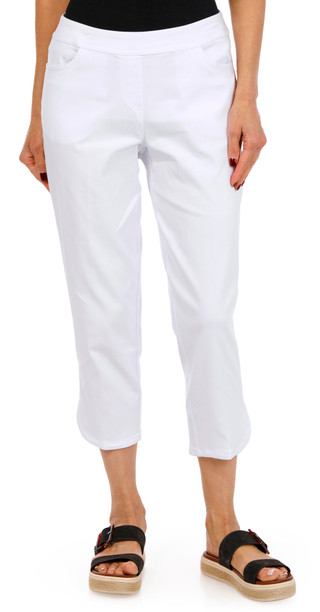 Thumbnail 1: Erin London Erin London Petite Solid Cropped Pants 