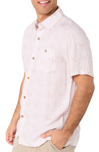 Thumbnail 3: Caribbean Joe Caribbean Joe Mens Morphed Flowers Button Down Shirt 