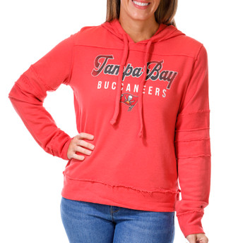 Thumbnail 1: Tampa Bay Buccaneers Tampa Bay Buccaneers Womens Long Sleeve Hoodie Sweatshirt 