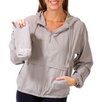 Thumbnail 1: BEARPAW Bearpaw Womens Outdoor Ripstop Hooded Zip Up Jacket 