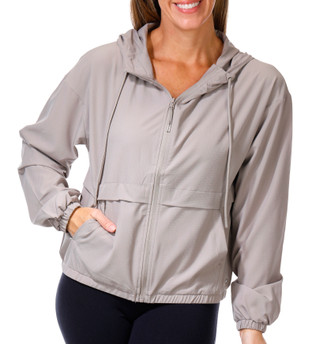 Thumbnail 4: BEARPAW Bearpaw Womens Outdoor Ripstop Hooded Zip Up Jacket 