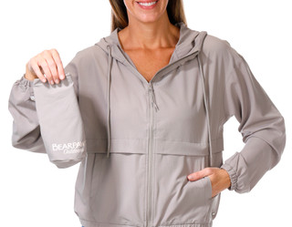 Thumbnail 5: BEARPAW Bearpaw Womens Outdoor Ripstop Hooded Zip Up Jacket 