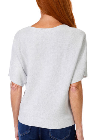 Thumbnail 3: Cyrus Cyrus Womens Short Sleeve Waffle Knit Sweater 