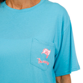 Thumbnail 2: Tampa Bay Buccaneers Tampa Bay Buccaneers Womens Short Sleeve Top by NFL 