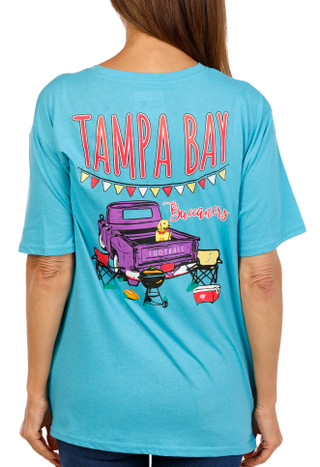 Thumbnail 1: Tampa Bay Buccaneers Tampa Bay Buccaneers Womens Short Sleeve Top by NFL 