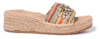 Thumbnail 3: White Mountain White Mountain Womens Stitch Wedge Sandals 