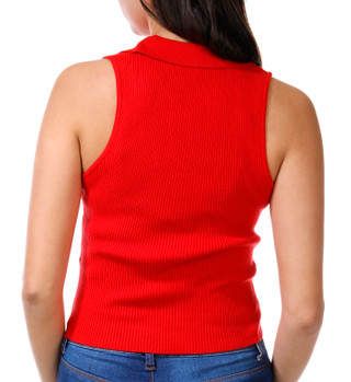 Thumbnail 2: French Connection French Connection Juniors Sleeveless Ribbed Tank Top 
