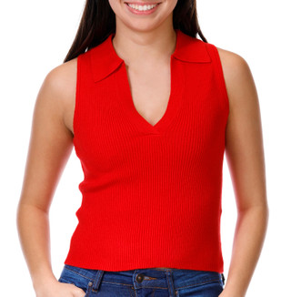 Thumbnail 1: French Connection French Connection Juniors Sleeveless Ribbed Tank Top 