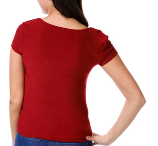Thumbnail 2: Derek Heart Derek Heart Juniors Solid Short Sleeve Top 