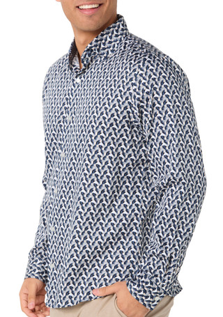 Thumbnail 3: TED BAKER Ted Baker Mens Long Sleeve Soren Archie Button Down Shirt 
