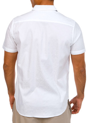 Thumbnail 2: ROBERT GRAHAM Robert Graham Mens Short Sleeve Bayview Button Down Shirt 