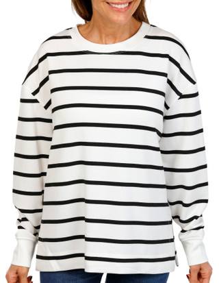 Thumbnail 1: Danskin Danskin Womens Stripe Lux Tunic 