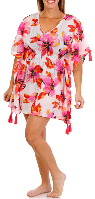 Thumbnail 1: Dotti Womens Floral Cover-Up 