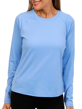 Thumbnail 1: RBX RBX Juniors Long Sleeve Solid Active Top 
