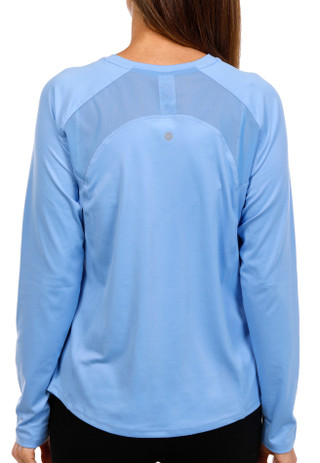 Thumbnail 3: RBX RBX Juniors Long Sleeve Solid Active Top 