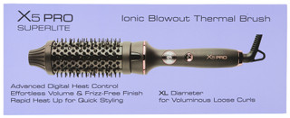 Thumbnail 2: . X5 Pro Superlite Ionic Blowout Thermal Brush 