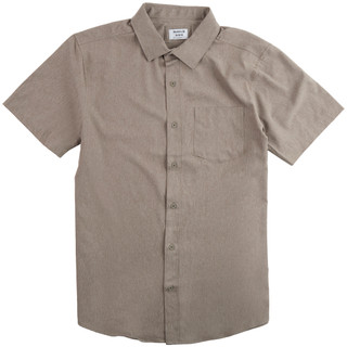 Thumbnail 1: Hurley Hurley Mens Short Sleeve Buttoned Tech Woven Shirt 