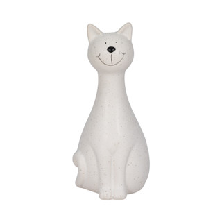 Thumbnail 1: Sagebrook Home Sagebrook Home 8-Inch Skinny Sitting Kitty Figurine 