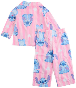 Thumbnail 3: Disney Disney Toddler Girls 2 Pc Stitch Pajama Set 