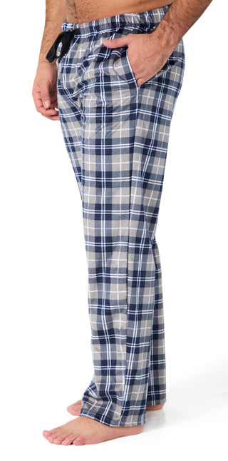 Thumbnail 3: Dockers Dockers Mens Plaid Minky Fleece Lounging Pajama Pants 