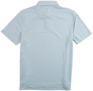 Thumbnail 2: Kenneth Cole Kenneth Cole Mens Golf Pique Print Polo Shirt 