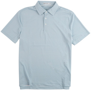 Thumbnail 1: Kenneth Cole Kenneth Cole Mens Golf Pique Print Polo Shirt 