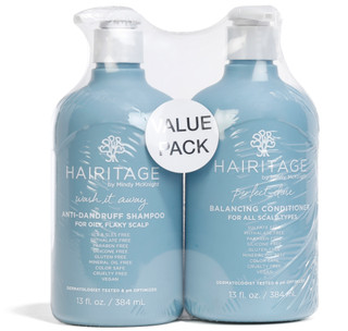 Thumbnail 1: HAIRITAGE Hairitage 13 Oz Wash It Away Shampoo Conditioner Duo 