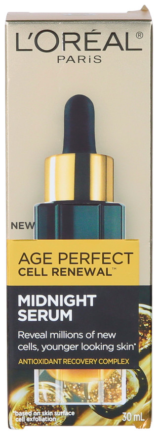 Thumbnail 1: L'OREAL L'Oreal Paris Age Perfect Cell Renewal Midnight Serum 
