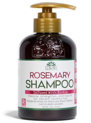Thumbnail 1: Okay Okay Rosemary Shampoo with Biotin 12 Fl. Oz. 