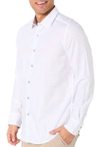 Thumbnail 2: ROBERT GRAHAM Robert Graham Mens Long Sleeve Woven Button Down Shirt 