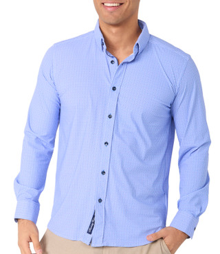 Thumbnail 1: ROBERT GRAHAM Robert Graham Mens Long Sleeve Woven Button Down Shirt 