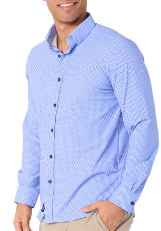 Thumbnail 3: ROBERT GRAHAM Robert Graham Mens Long Sleeve Woven Button Down Shirt 